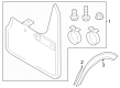 Diagram for Audi A6 allroad Mud Flaps - 4K9-075-101-A