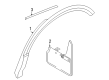 Diagram for Audi Q6 e-tron Mud Flaps - 85H-075-106