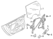 Diagram for Audi RS7 Sportback Window Regulator - 4K8-839-461