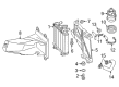 Diagram for Audi A7 Quattro Radiator Support - 4G0-121-261-F