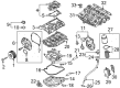 Diagram for Audi Oil Pressure Gauge - 06L-919-081