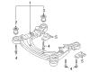 Diagram for Audi A6 Front Cross-Member - 4F0-399-313-AD