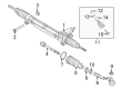 Diagram for Audi Tie Rod - 8K0-422-818-A