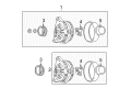 Diagram for Audi A8 Quattro Alternator - 07C-903-021-H