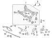 Diagram for Audi Crossmember Bushing - 8R0-505-145-J
