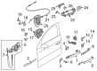 Diagram for Audi Q5 Exterior Door Handle - 8R0-837-207-GRU