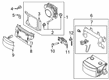 Diagram for Audi A6 allroad Parking Assist Sensor - 4K0-907-561-G