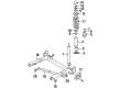 Diagram for Audi Spindle - 8D0-501-117-C