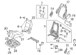 Diagram for Audi TT Quattro Seat Cushion - 8N0-881-362-A