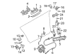 Diagram for Audi A6 Door Latch Assembly - 4F0-839-015-C
