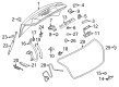 Diagram for Audi Liftgate Hinge - 8K5-827-302-AA