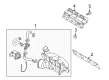 Diagram for Audi Q3 Exhaust Pipe - 06J-145-722-BX