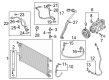 Diagram for Audi A4 allroad A/C Hose - 8W0-816-741-AK