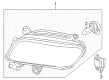 Diagram for Audi Fog Light - 4E0-941-700-B