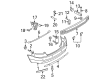 Diagram for Audi RS4 Bumper Cover - 8E5-807-303-G-GRU
