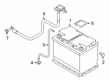Diagram for Audi Battery Cable - 80D-915-181