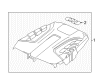 Diagram for Audi Engine Cover - 4M0-133-849-A