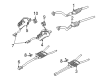 Diagram for Audi A6 Exhaust Pipe - 4B0-253-609-AP