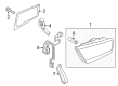 Diagram for Audi S6 Light Socket - 4G5-945-222-C