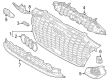 Diagram for Audi RS3 Grille - 8Y0-807-647-C-9B9