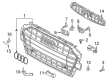 Diagram for Audi Emblem - 8J0-853-605-B-T94