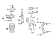 Diagram for Audi RS7 Strut Housing - 4G0-412-019-B