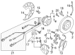 Diagram for Audi Brake Rotor - 5Q0-615-301-F