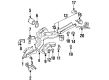 Diagram for Audi 100 Quattro Frame Rail - 4A0-803-405-A