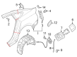 Diagram for Audi RS5 Sportback Fuel Door - 8W8-809-907-A-GRU
