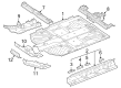 Diagram for Audi Q4 e-tron Sportback Floor Pan - 1EA-803-205-E
