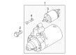 Diagram for Audi Starter Solenoid - 0AM-911-287-A