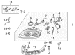 Diagram for Audi Headlight Bulb - N-107-279-01