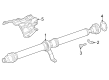 Diagram for Audi RS6 Avant Drive Shaft - 4K0-521-101-T