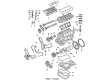 Diagram for Audi A8 Cylinder Head Gasket - 077-103-383-AC
