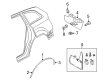Diagram for Audi Q7 Mud Flaps - 4L0-075-101