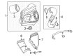 Diagram for Audi A6 Air Intake Hose - 4G0-129-615-K