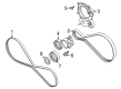 Diagram for Audi S8 Belt Tensioner - 0P2-260-938-C