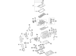 Diagram for Audi Crankshaft Gear - 05L-105-263