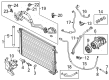 Diagram for Audi A8 Quattro A/C Condenser - 4H0-260-403-L