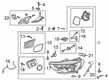 Diagram for Audi A6 Quattro Headlight - 4K0-941-036-B