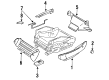 Diagram for Audi 90 Quattro Seat Cushion - 4A0-881-761-F-5WL