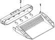 Diagram for Audi 200 Third Brake Light - 443-945-122