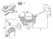Diagram for Audi Brake Master Cylinder Repair Kit - 1EB-614-019-A