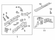 Diagram for Audi Q3 Strut Mounts - 83A-823-402