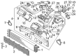 Diagram for Audi S7 Grille - 8K0-820-746-C