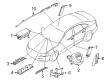 Diagram for Audi RS7 Airbag - 4G8-880-741-G