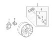 Diagram for Audi TPMS Sensor - 1K0-907-253-D