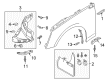 Diagram for Audi A5 Sportback Emblem - 8W6-853-602-A-PUZ
