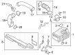 Diagram for Audi RS3 Air Duct - 07K-103-213-P