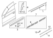 Diagram for Audi Door Moldings - 4L0-853-959-F-GRU